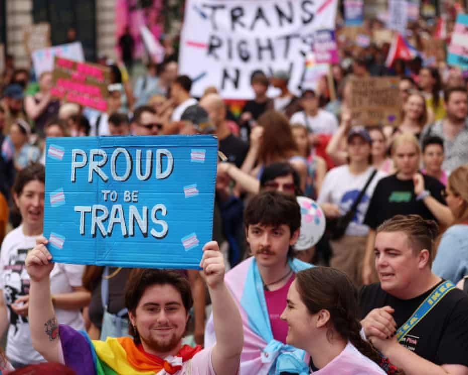 Tens of thousands of people take to streets for London Trans Pride 2025 - NewZimbabwecom