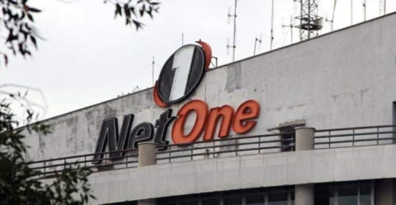NetOne painting Zimbabwe orange