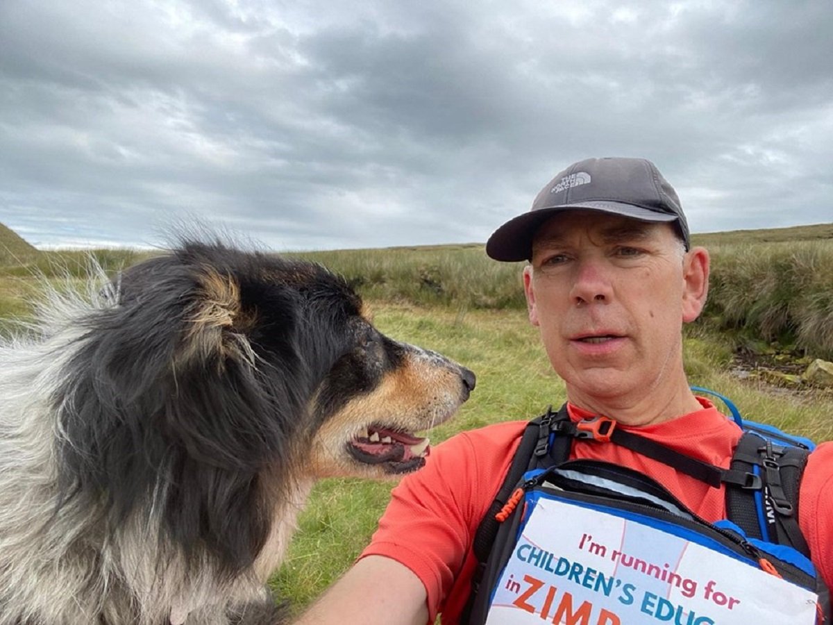British Bishop Runs 268 Miles With Dog Raises 35000 To Build School In Matabeleland