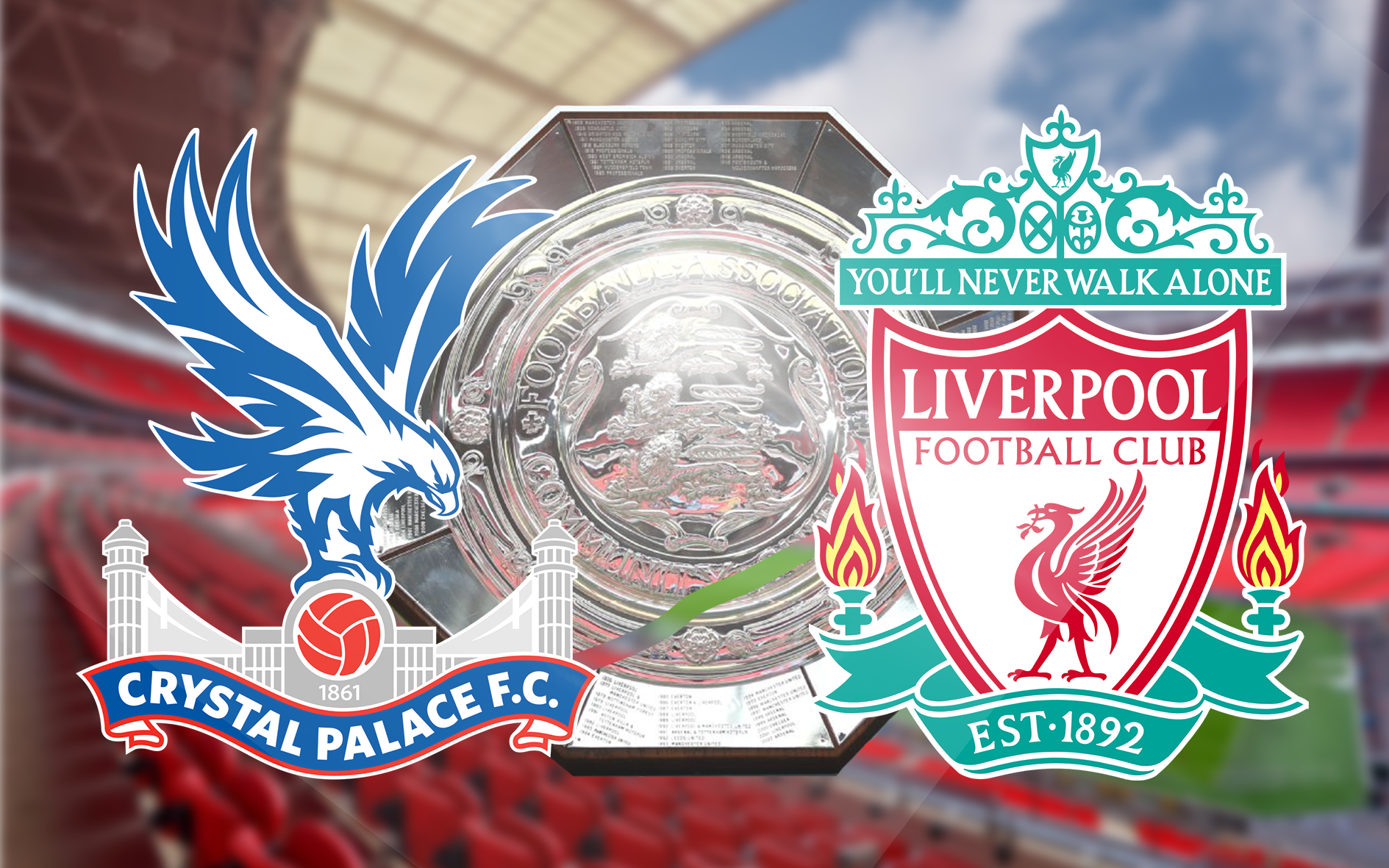Crystal Palace v Liverpool LIVE Community Shield match stream latest team news lineups TV prediction