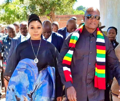 WATCH LIVE Wicknell Donates 1 million to Mnangagwa