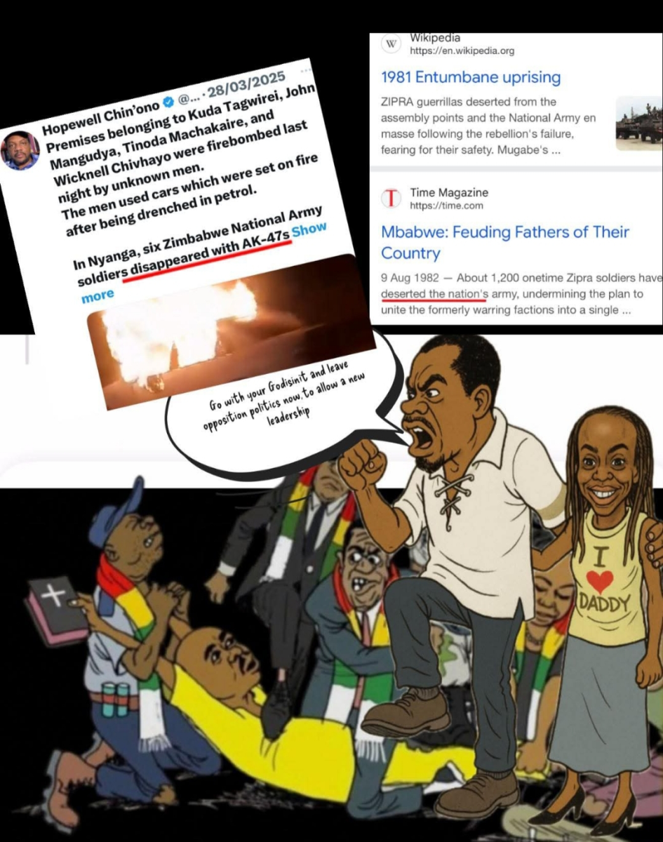 Is Mnangagwa Recycling Dirty Tactics to Crush Political Opponents ZimEye