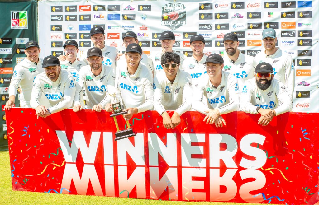 New Zealand crush Zimbabwe to sweep Test series