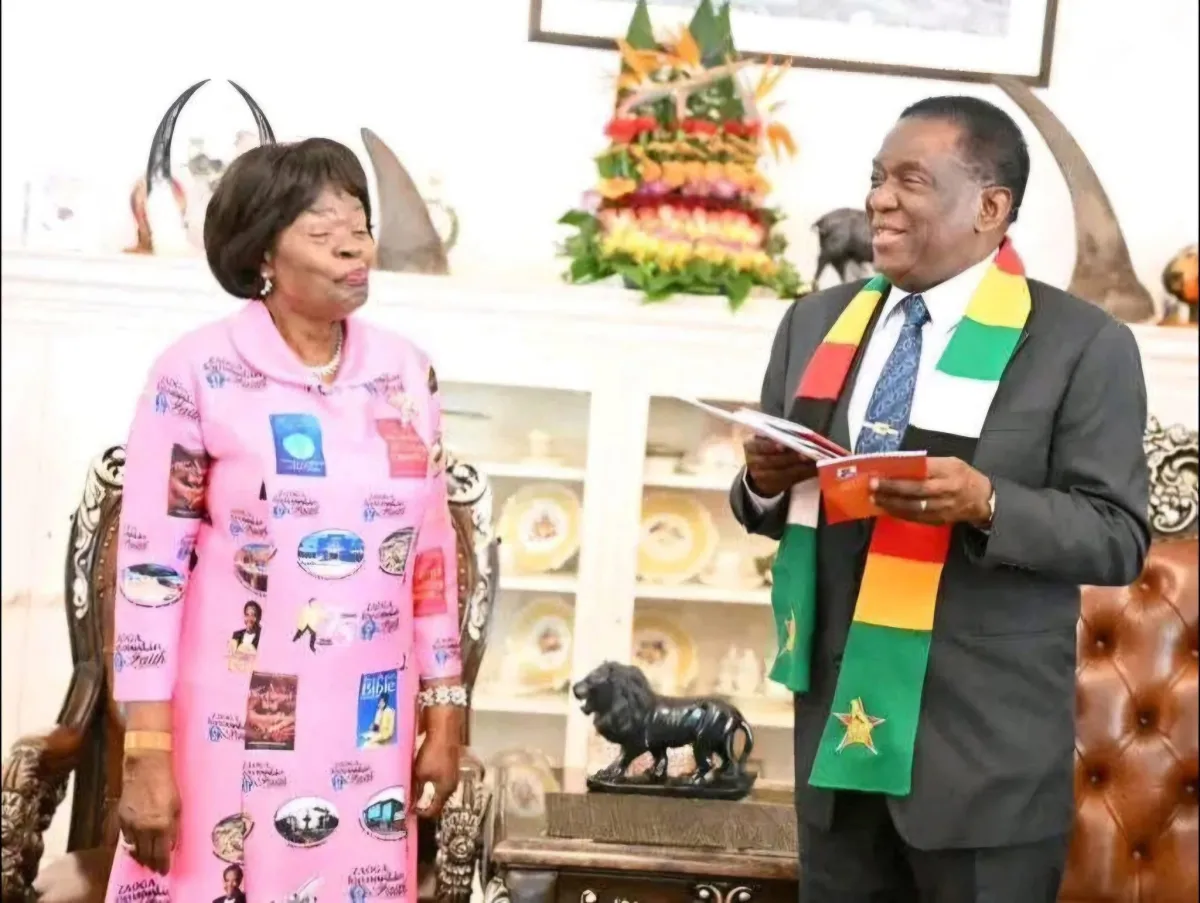 Eunor Guti Travels To Do Exactly What Chivayo Does With Mnangagwa ZimEye