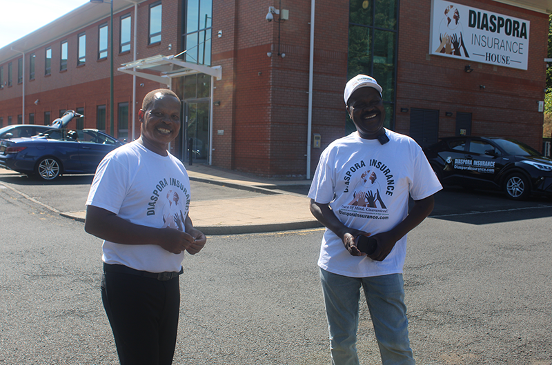 UK Albert Nyathi visits Diaspora Insurance House - NewZimbabwecom