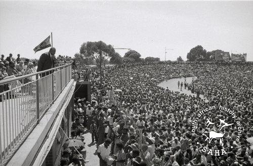 Address to the People of Zimbabwe by the President of PF ZAPU Dr Joshua M Nkomo at a rally on the 4t