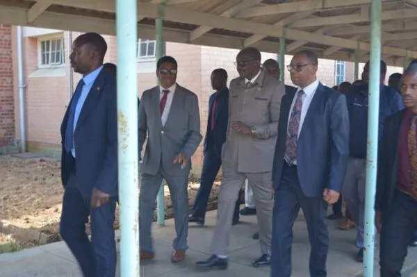 VP Mohadi Dr Mombeshora Pledge Hospital Rehabilitation After Bulawayo Tour