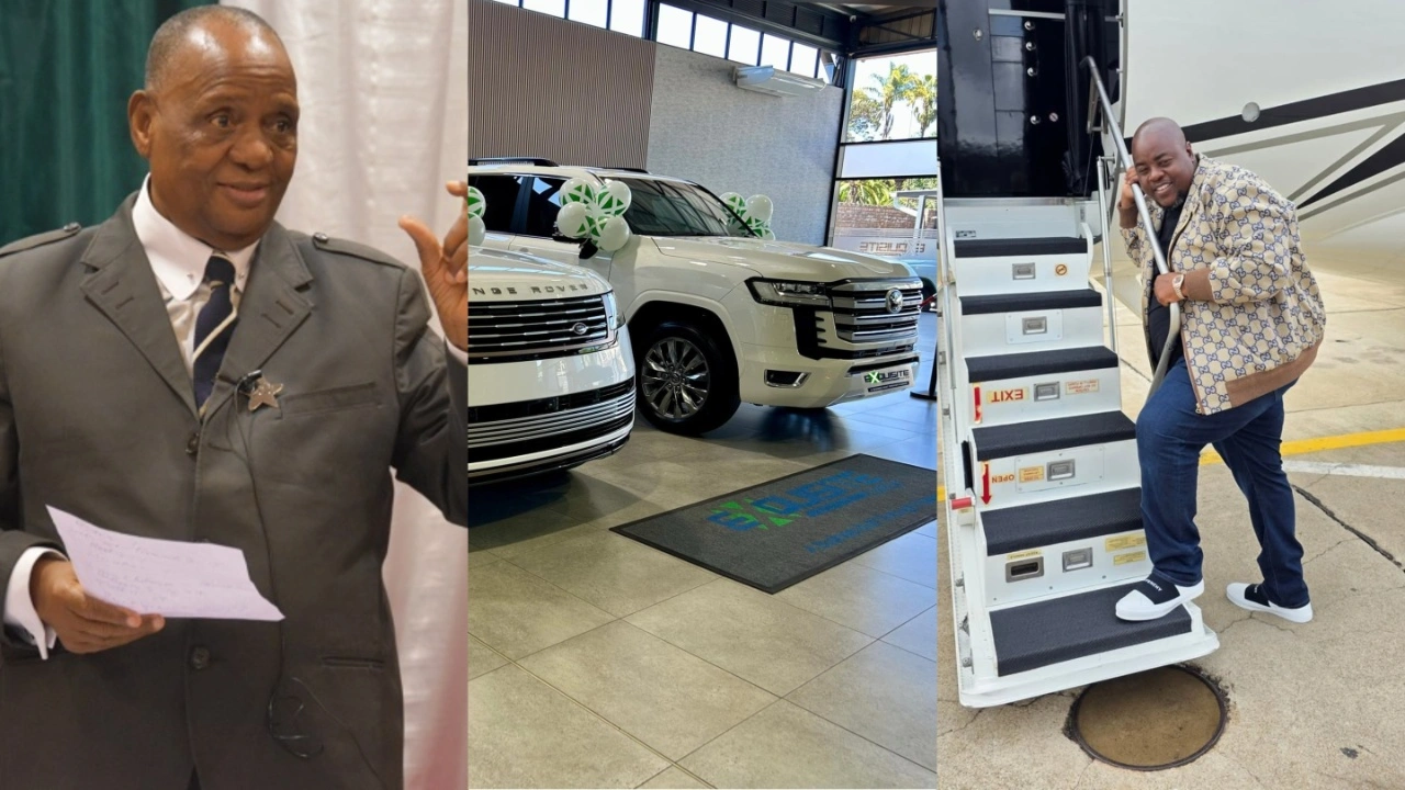 Wicknell Chivayo Gives ZCC Leader Bishop Mutendi and Wife Luxury Cars Worth Over US500K
