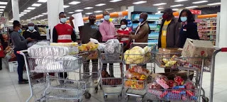OK Zimbabwe Masvingo branch recently donated groceries worth ZW 85 000 to Mucheke Old Peoples Home T