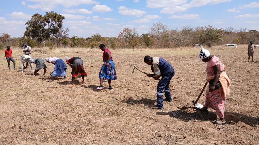 Chombo Hands Over Tractors to Youths