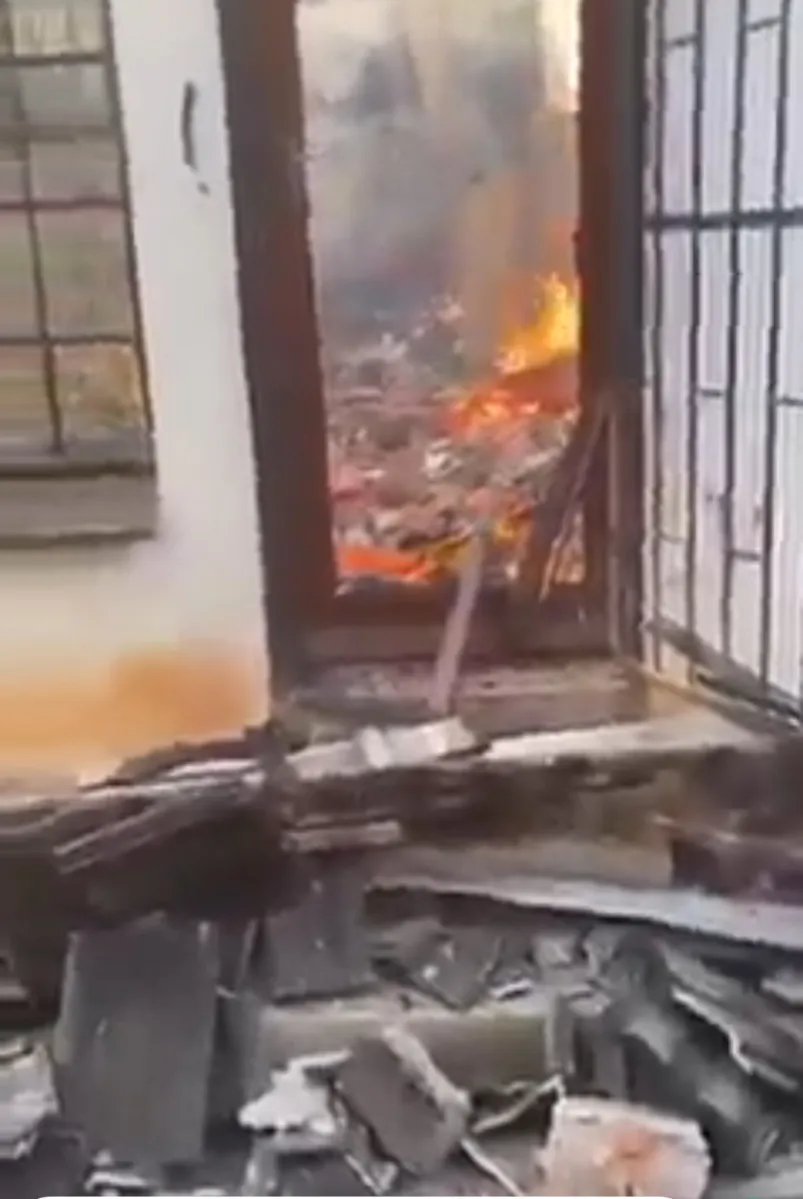 Chinamasa House Burnt Down -Like Fire ZimEye