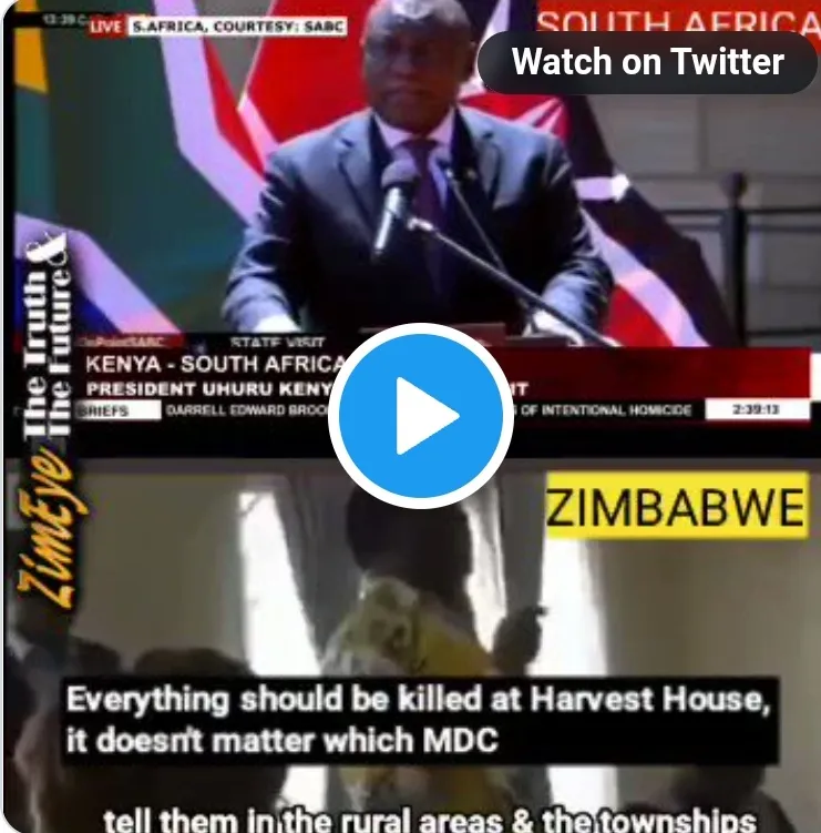 RAMAPHOSA vs MNANGAGWA On Destroying Local Govt Service Delivery ZimEye