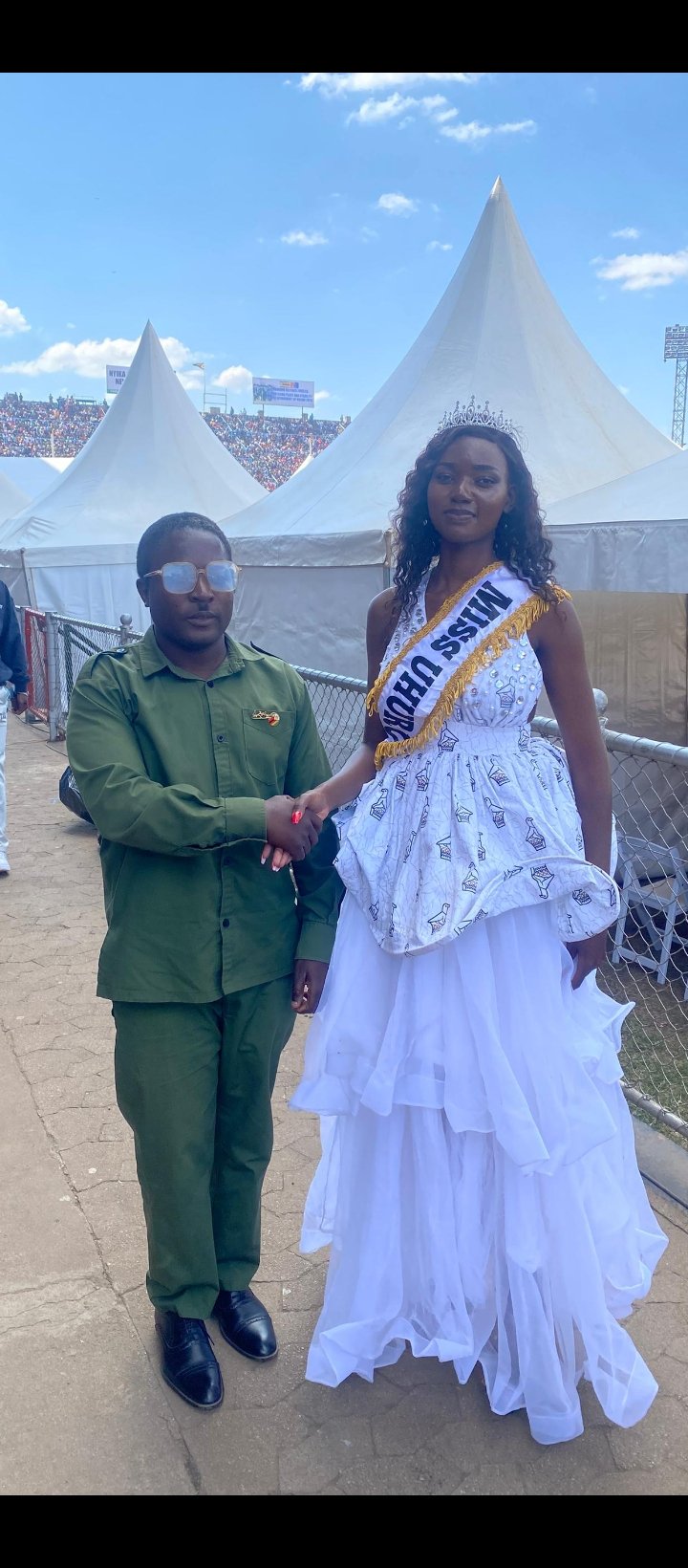 Miss Uhuru steals the show at Defence Forces Day praises Second Republic on women empowerment