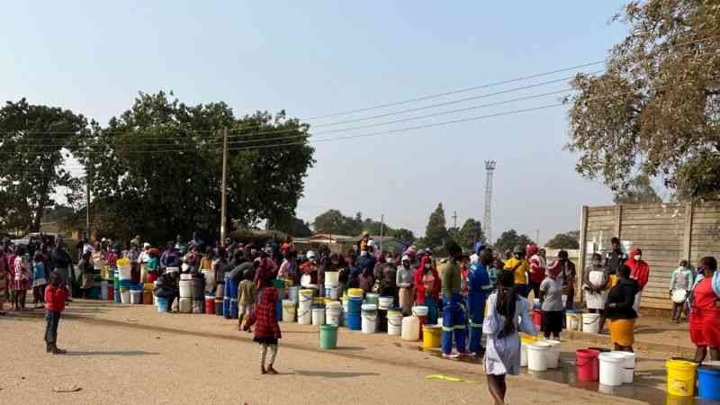 Residents demand action over water crisis