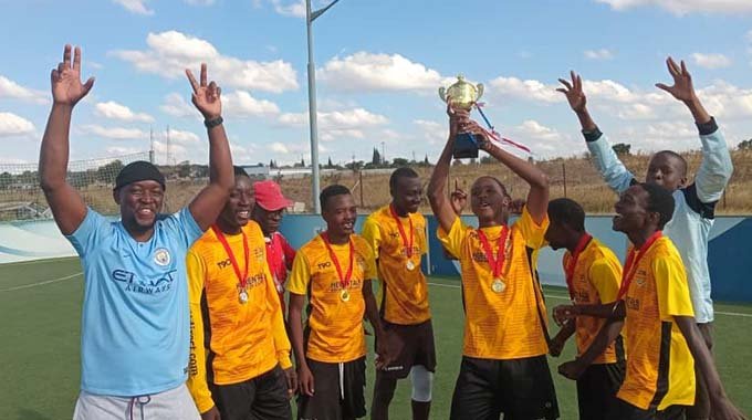 Go Boyz crowned Five Aside Heroes tourney champs