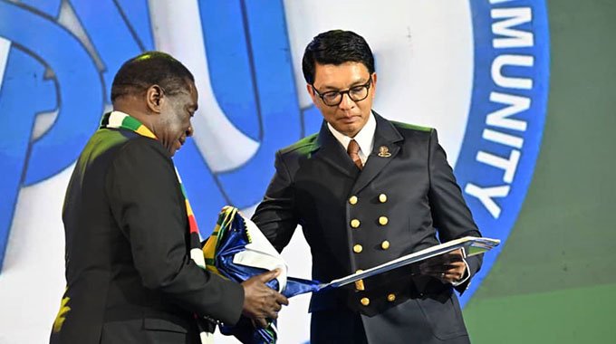President Mnangagwa hands over SADC Chair Showcases achievements calls for deeper integration