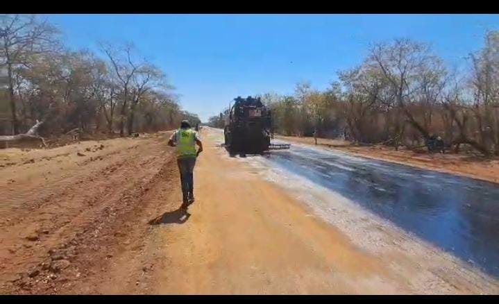 WATCH Construction of BulawayoVictoria Falls Road gains momentum