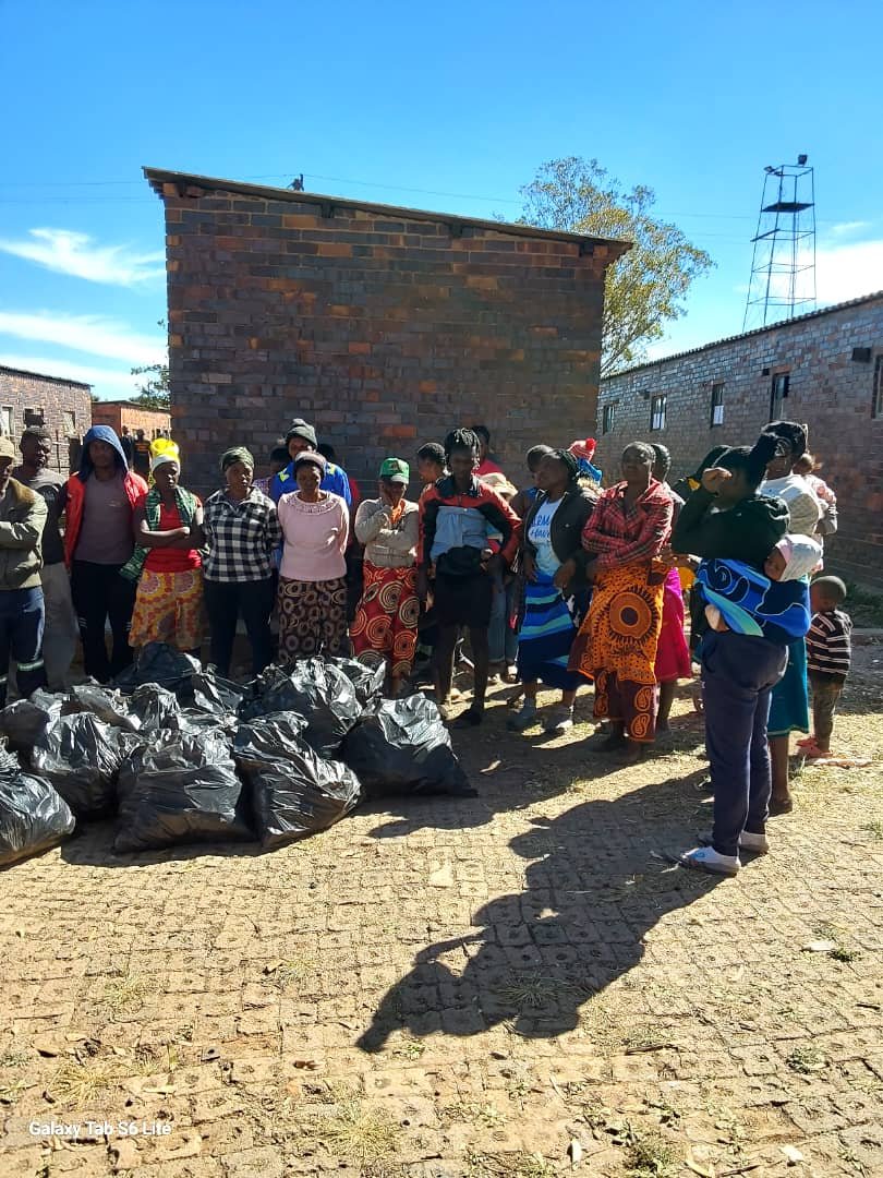 UNITED WE BUILD Community Lifts Itself with Bricks Roads and Cattle Dips