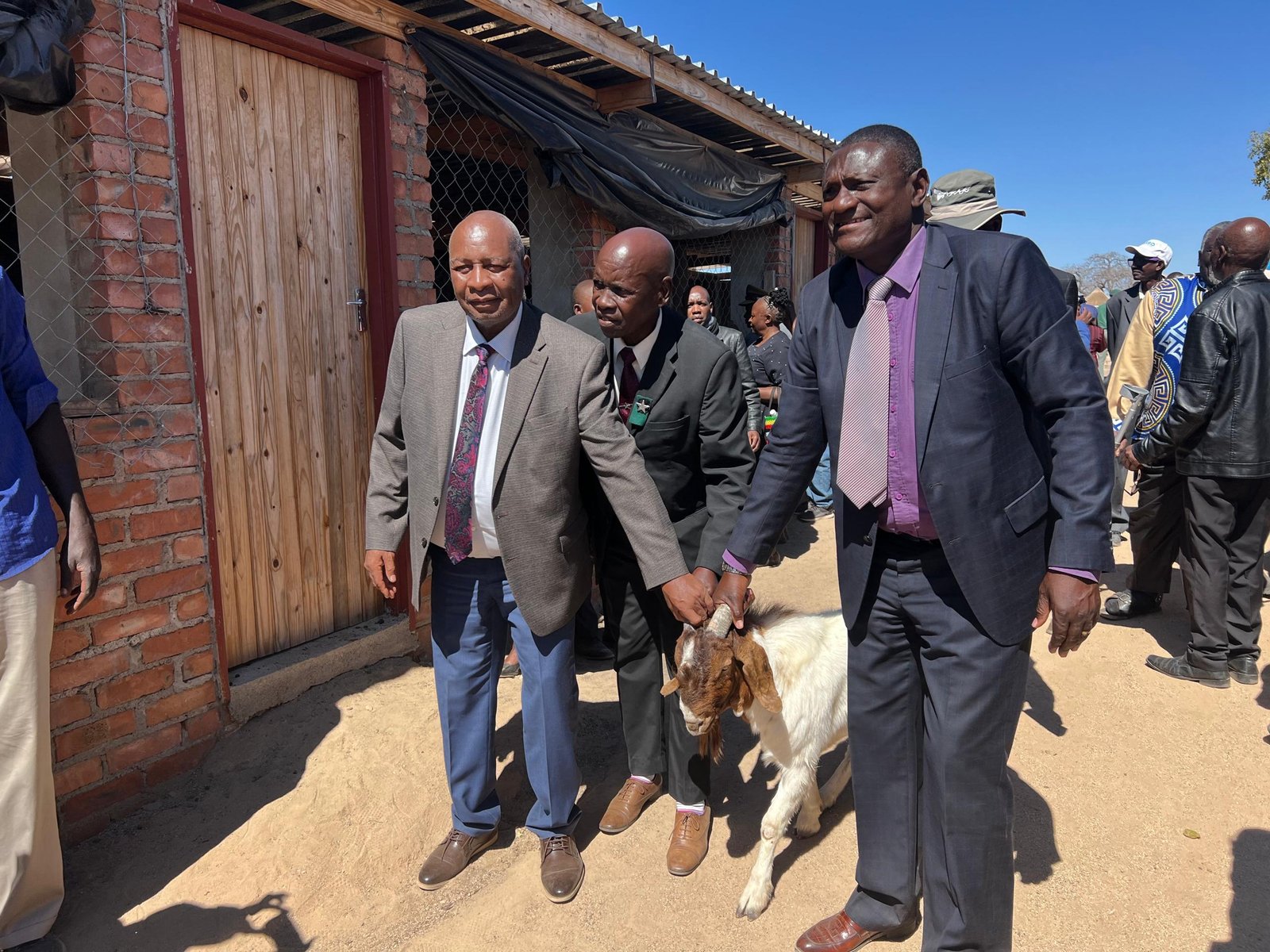 NSSA empowers pensioners with goat project in Gwanda