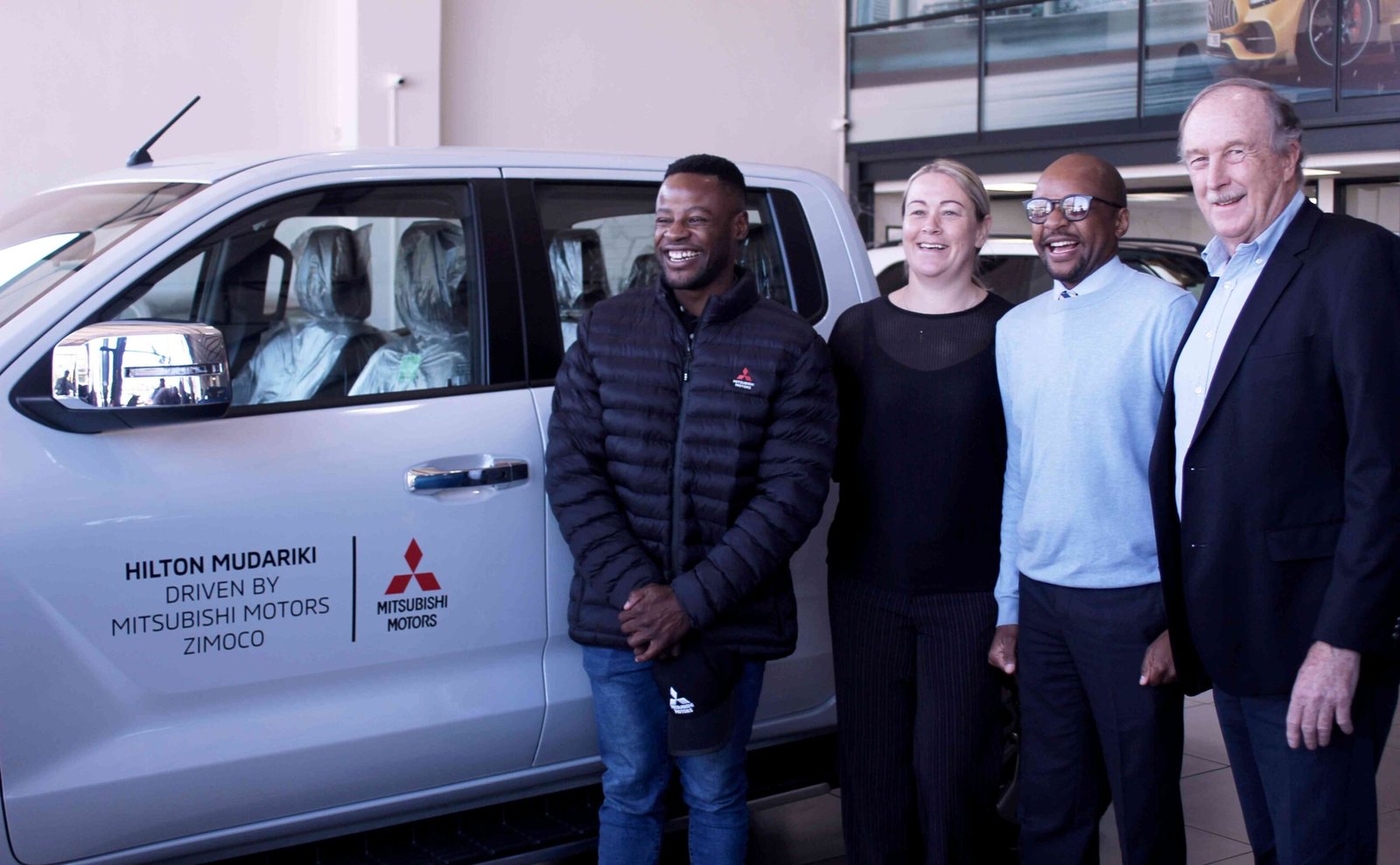 Hilton Mudariki Scores with Mitsubishi Triton
