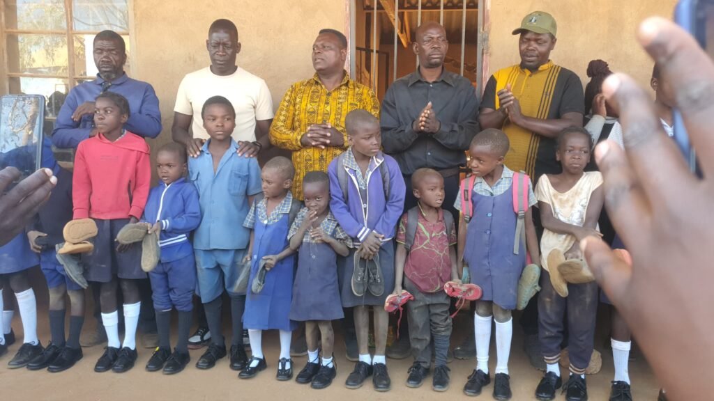 ZANU PF Youth Leader Steps In with School Shoe Donation