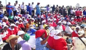 Zimbabwe Council of Churches march from St Marys to Seke Road accident scene