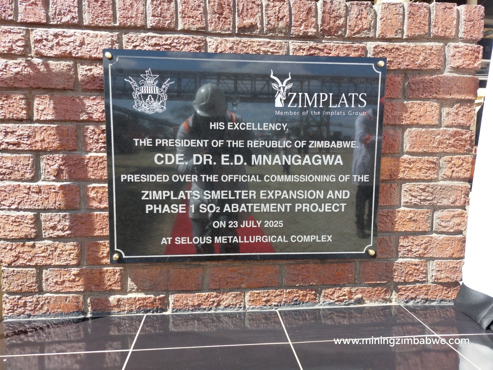 President Mnangagwa Commissions Game-Changing Zimplats Projects