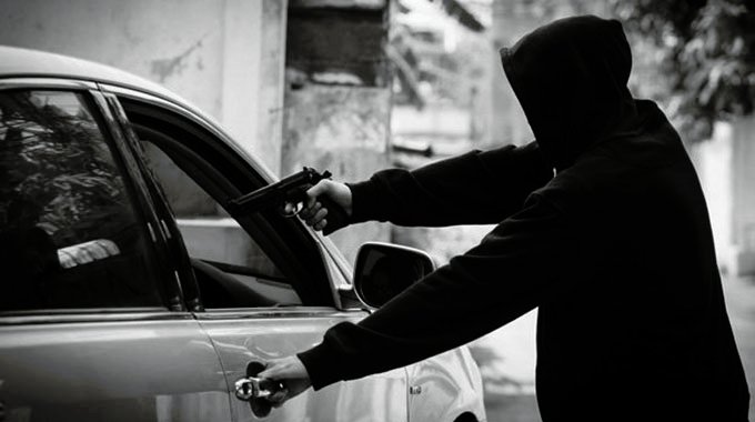 GUN-TOTING THUGS JACK HONDA FIT IN EMGANWINI Cops fear vehicle could be used to commit crime