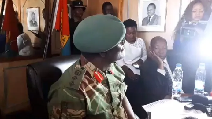 LEAKED MILITARY AUDIO Chamisa Wasnt Removed But ZimEye