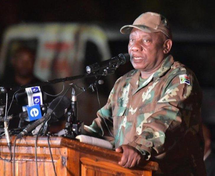 Ramaphosa went to Ukraine Russia to bring peace that is not in South Africa