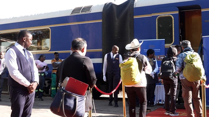 Iconic Blue Train returns to Victoria Falls after 12 years