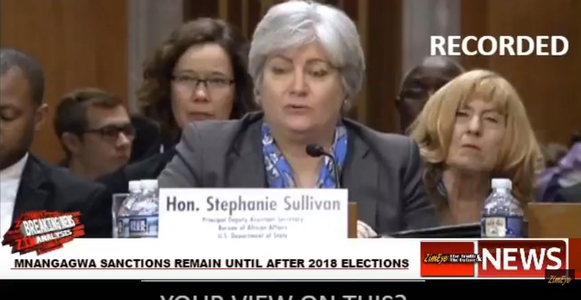 US Senators Very Disappointed by Biti Co Failure to Answer A Very Simple Question ZimEye