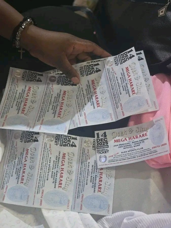Doek & Slay Harare Sells 10,000 Tickets in Record Time