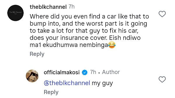 MAKOSI : I WAS ABSENT MINDED