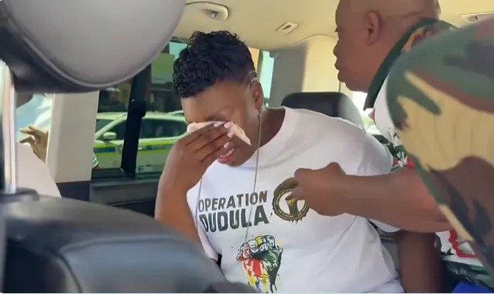 Controversial Operation Dudula Leader Hit With Teargas, Pepper Spray At G20 Protest