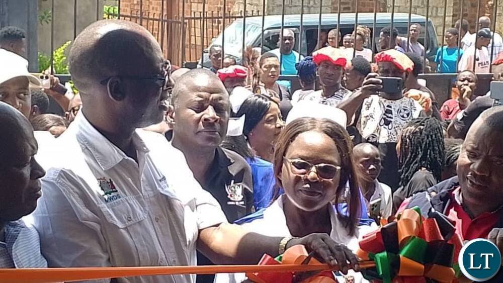 Munali MP hands over CDF projects