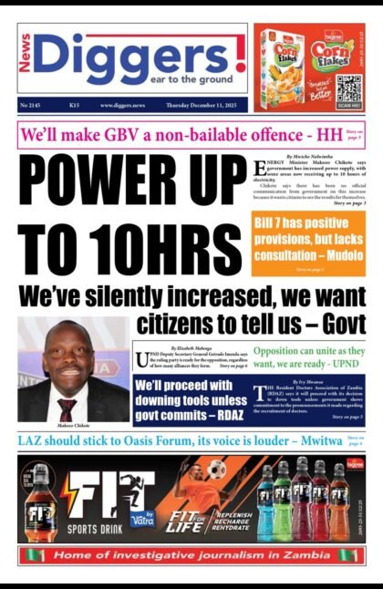 Parley should reject Tobacco Bill, we don’t have a smoking problem – HaabazokaECONOMIST Dr Lubinda Haabazoka says government must not rush into regulating tobacco use, arguing that Zambia does not have a smoking problem. On Tuesday, Chief…….