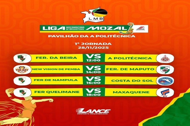 Arranca esta sexta-feira a Liga Mozal