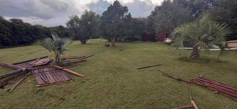 Tornado tears through farm near Middelburg