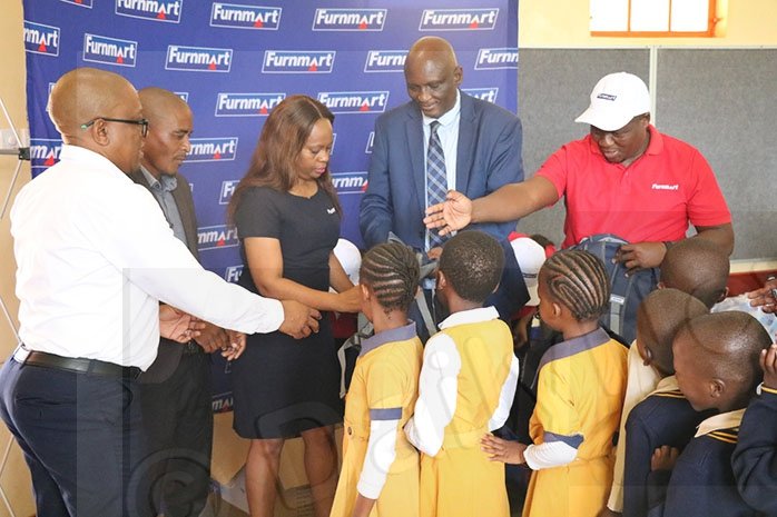 Furnmart Botswana gifts Mogonye Primary