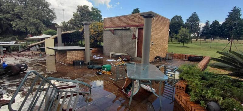 PICS | Suspected tornado tears through farm near Middelburg
