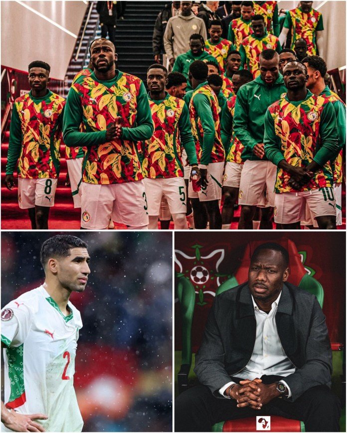 CAF SANCTIONS SENEGAL, MOROCCO , PAPE THIAW AND HAKIMI AND CO!!
