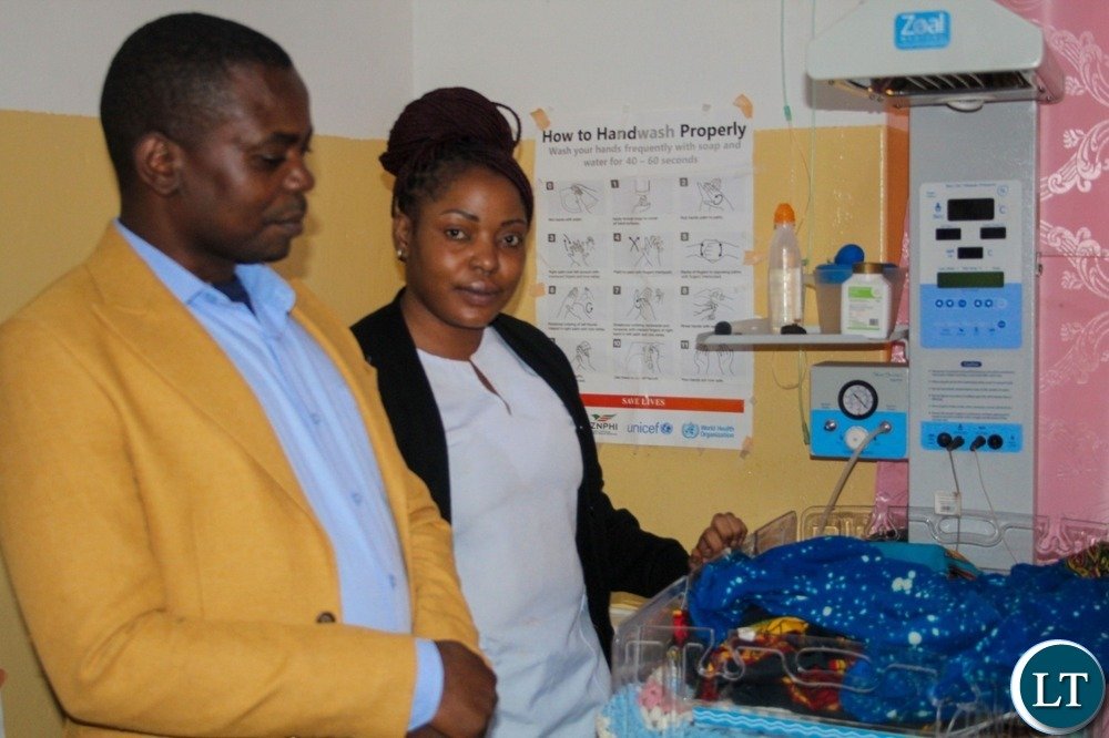 Lumezi mission hospital receives incubator