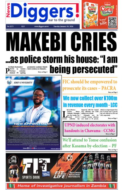 Police detain Miles Sampa over “fake polling station” claimsPOLICE have arrested Matero PF MP Miles Sampa for circulating false information that a fake polling station had been opened along Ring Road in Lusaka…….