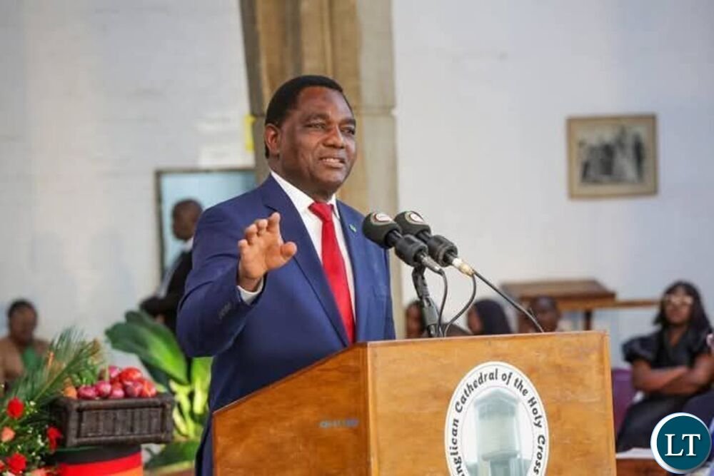 President Hichilema aids Kasama SDA Church Building
