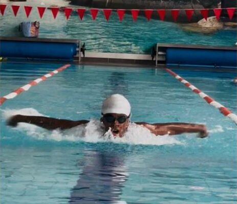 Bryanston Primary School swimmer and an athlete proves champions are made, not born
