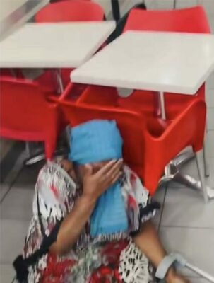 Man assaults mother in mall, gets arrested