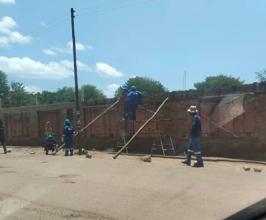 Construction resumes on long-delayed Filabusi district registry building