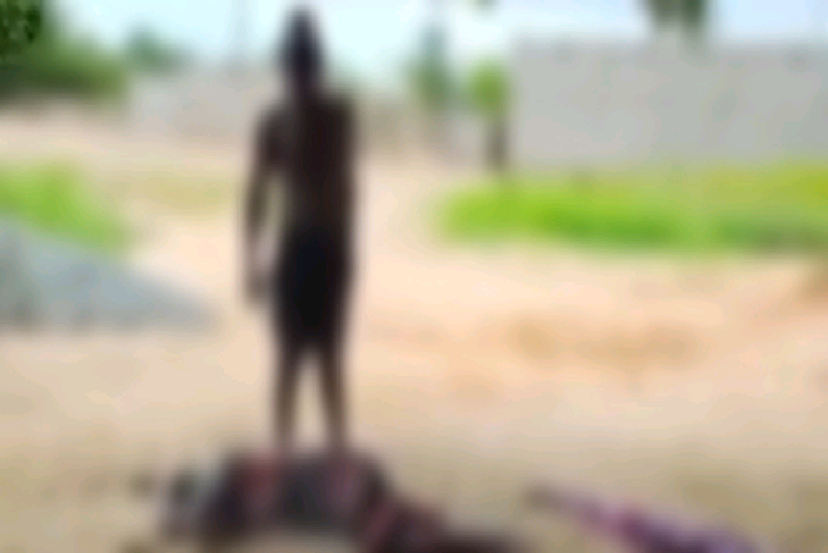 Homem espanca esposa com bloco de cimento por comida