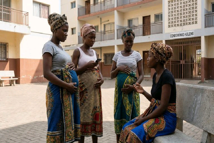 "Visionário de Hulene" abandona 4 namoradas grávidas no mesmo abrigo